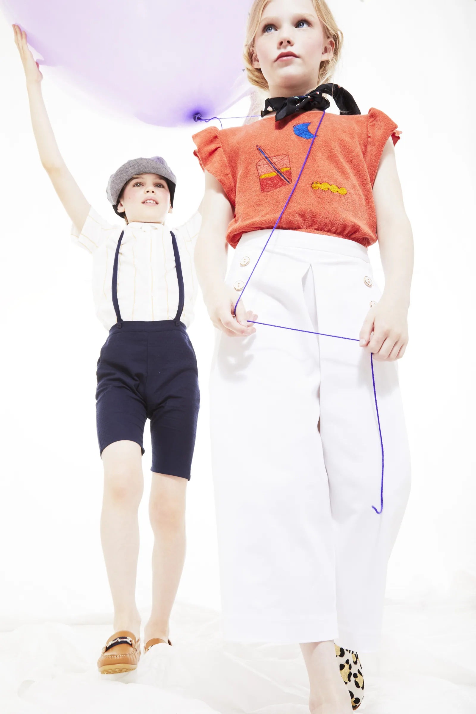Photo art direction for Harper's Bazaar Kids