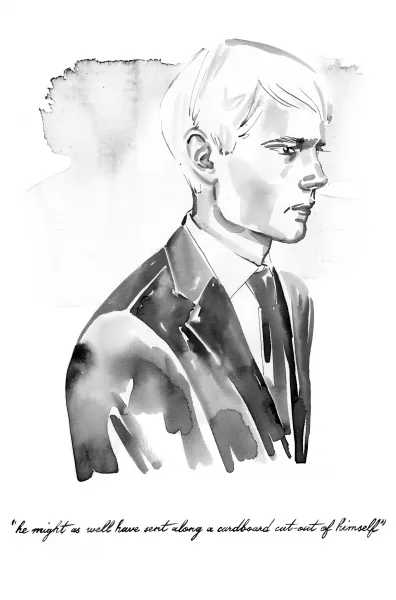 Books/Publishing illustration by Samantha Hahn
