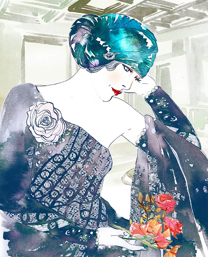 Books/Publishing illustration by Samantha Hahn