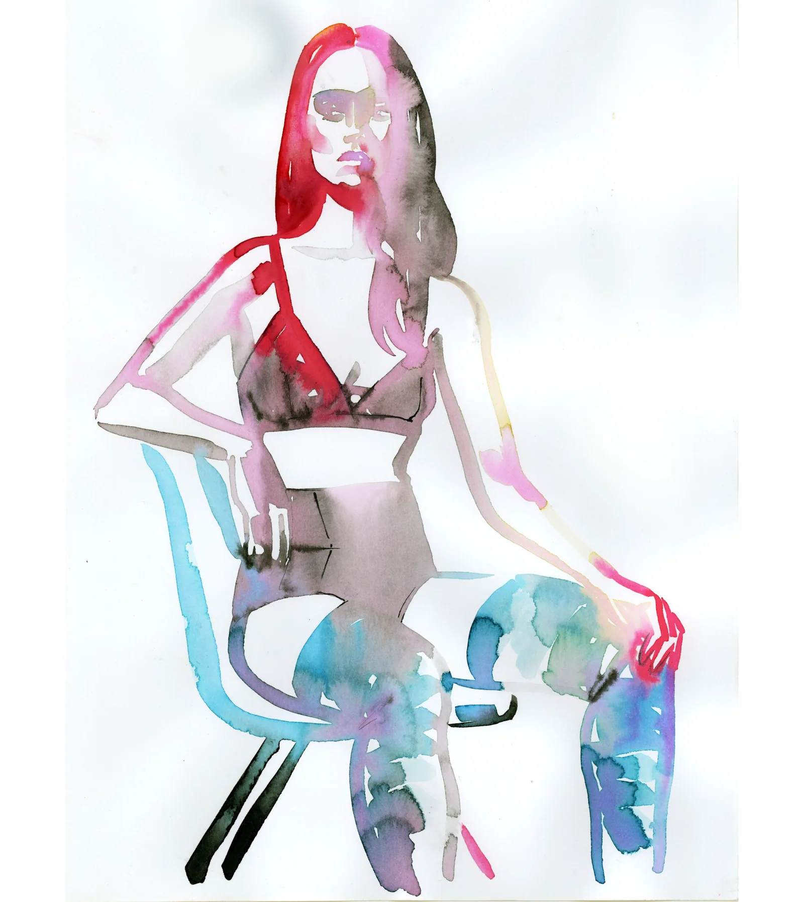 Editorial/Advertorial illustration by Samantha Hahn