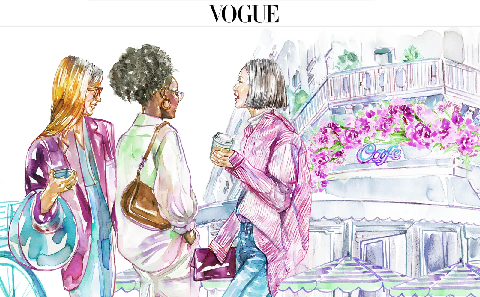 Editorial/Advertorial illustration by Samantha Hahn