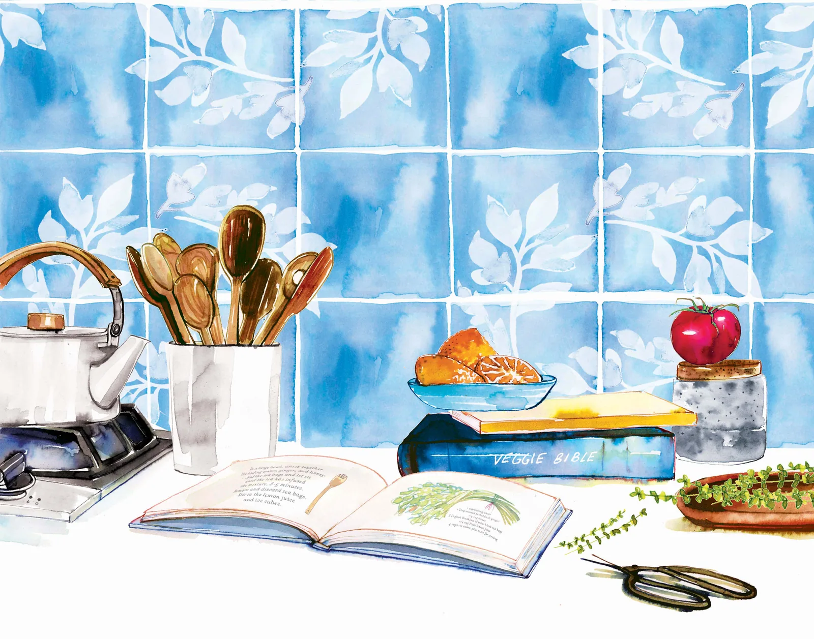 Editorial/Advertorial illustration by Samantha Hahn