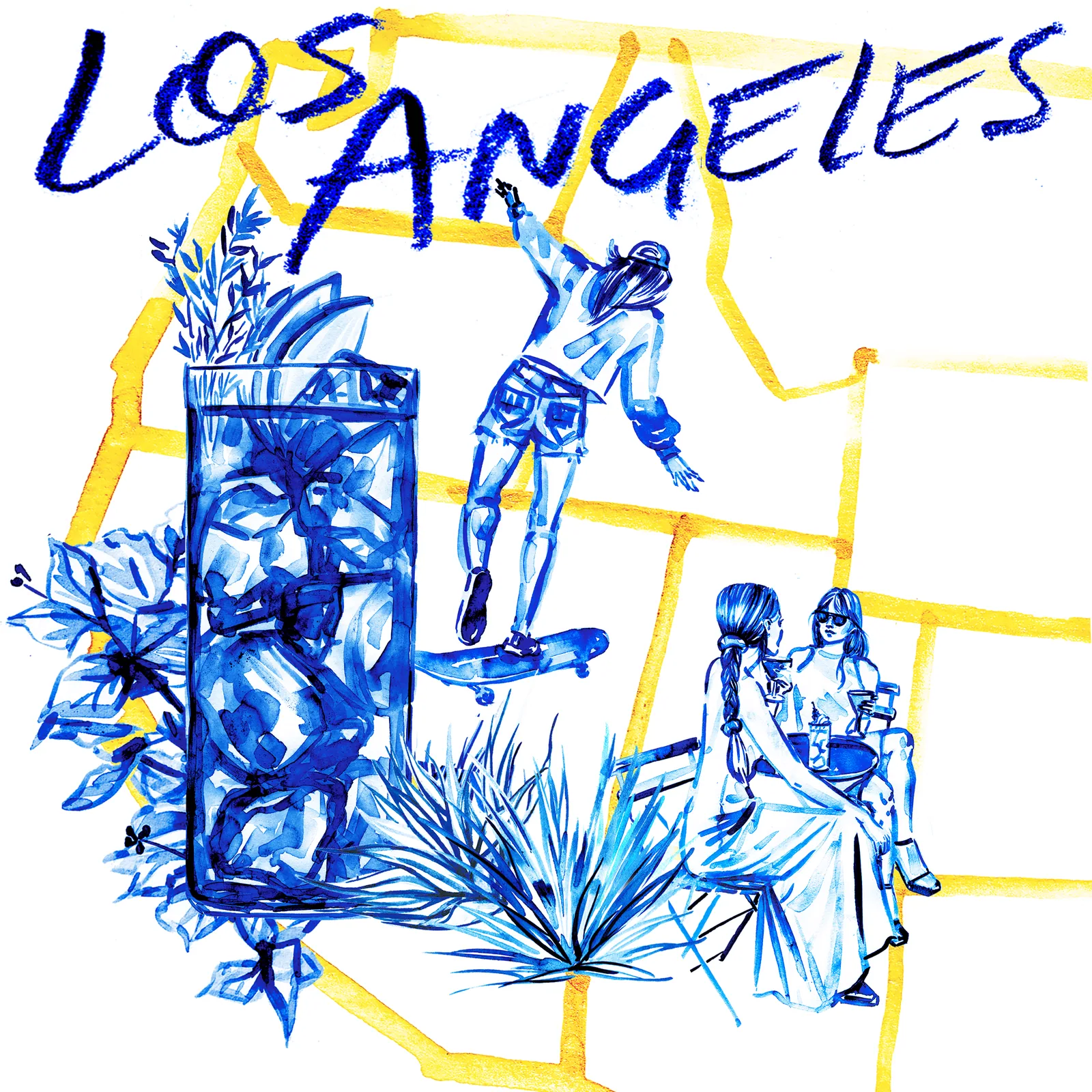 Editorial/Advertorial illustration by Samantha Hahn