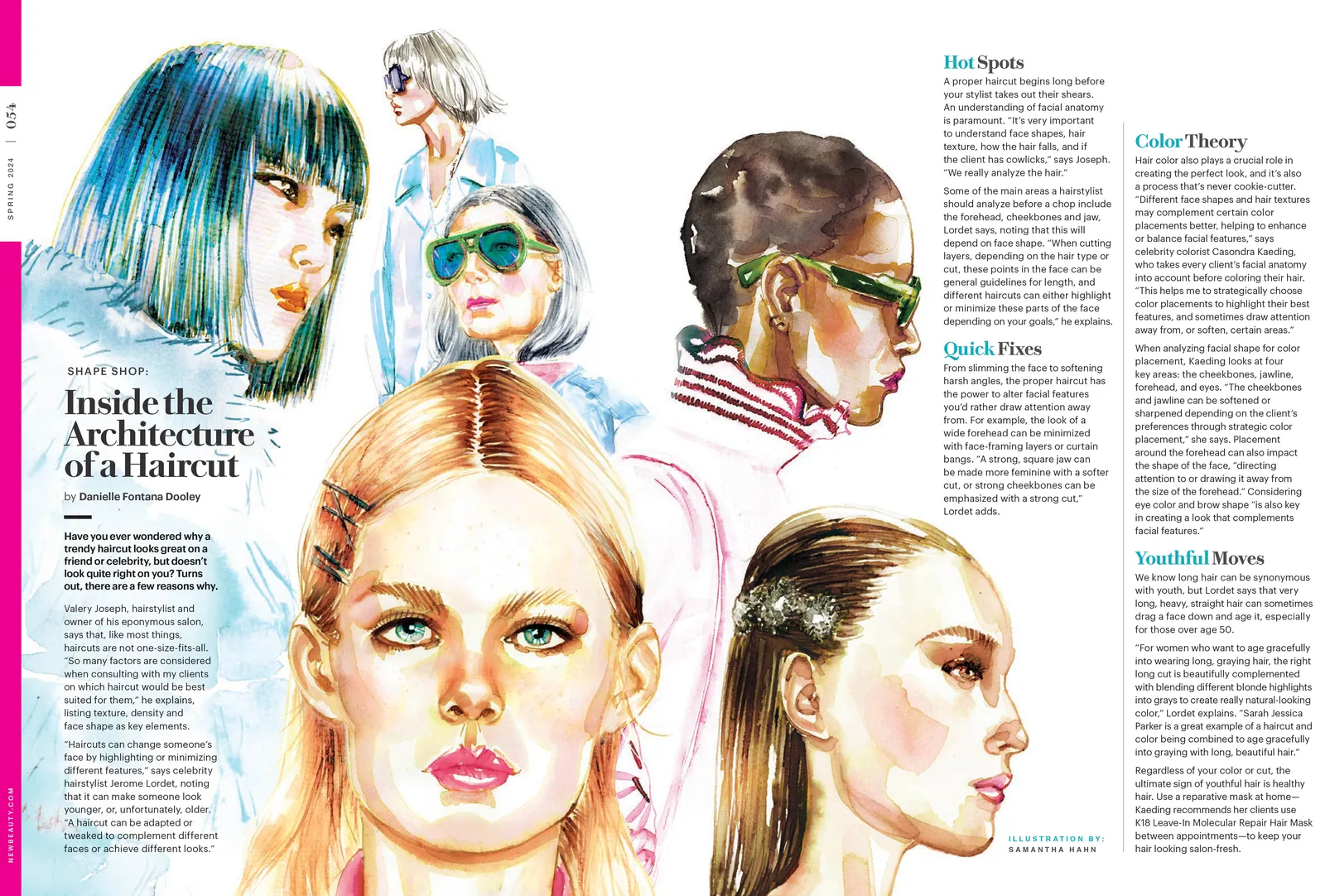 Editorial/Advertorial illustration by Samantha Hahn