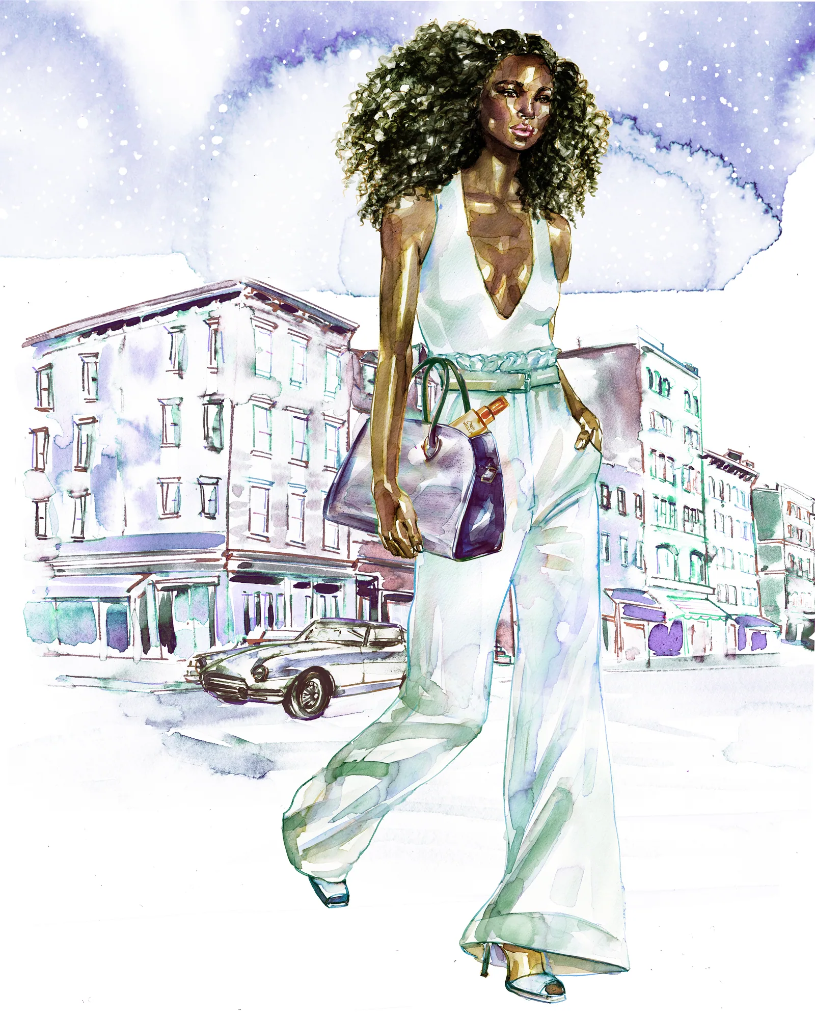 Editorial/Advertorial illustration by Samantha Hahn