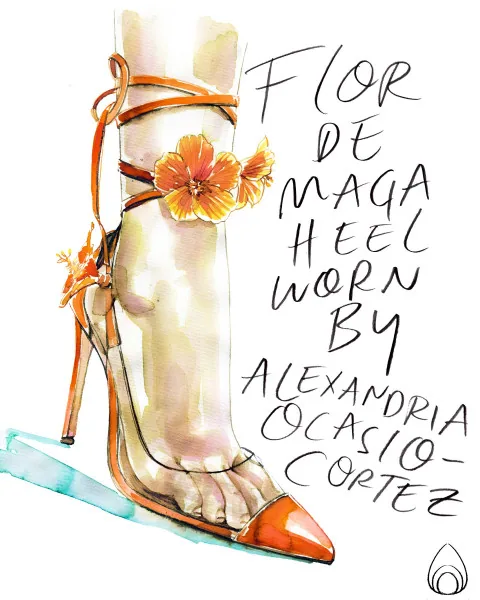Fashion/Beauty illustration by Samantha Hahn