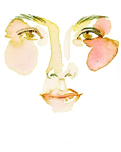 Chris Benz for The Cut, fashion and beauty illustration by Samantha Hahn