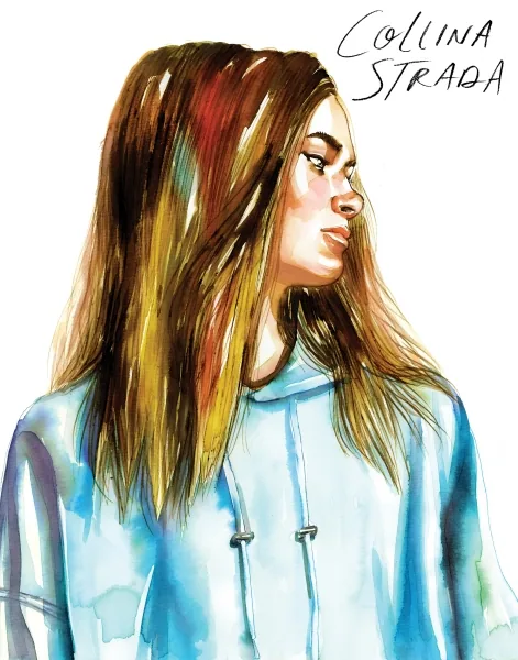 Fashion/Beauty illustration by Samantha Hahn