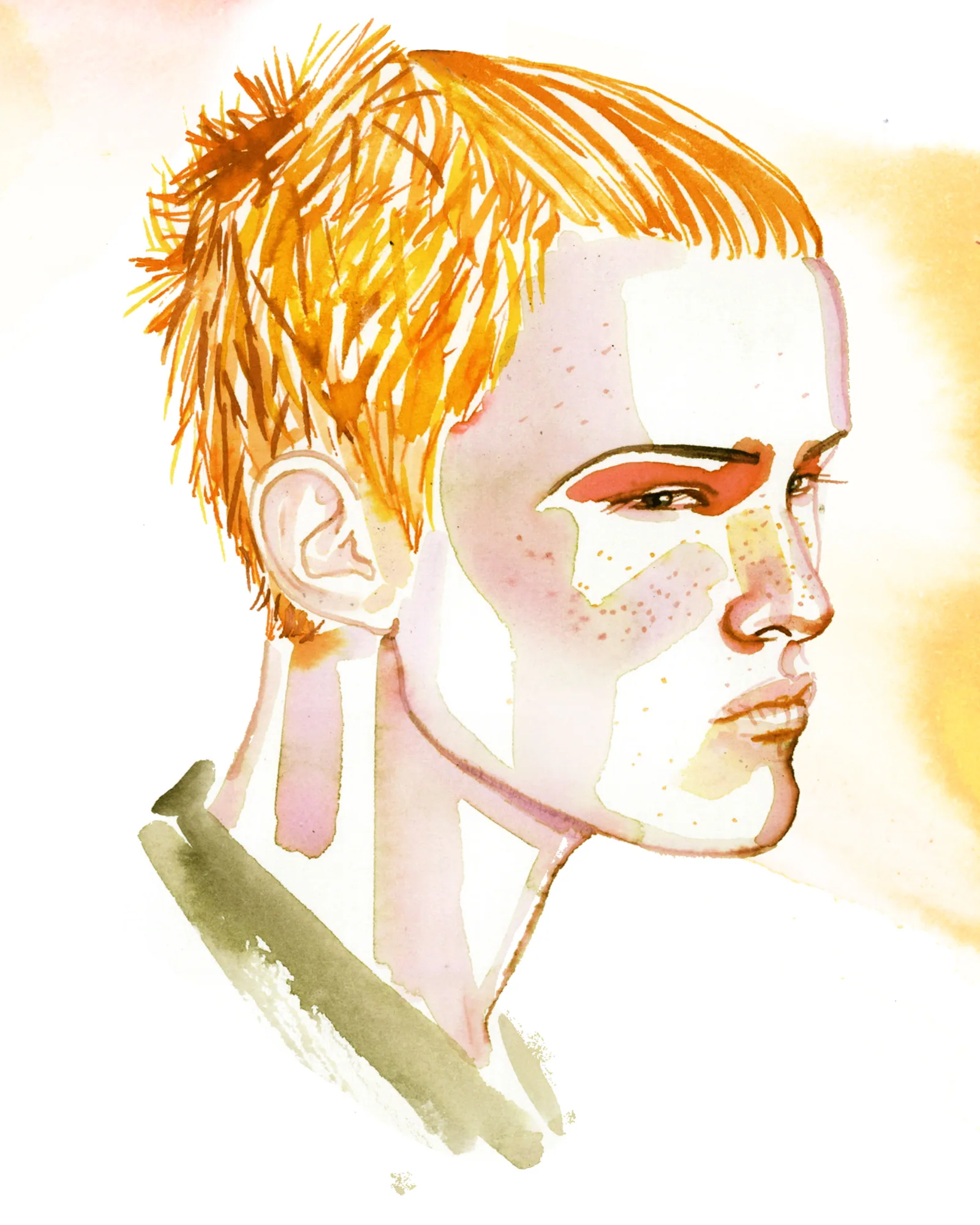 Gypsy Sport, fashion and beauty illustration by Samantha Hahn