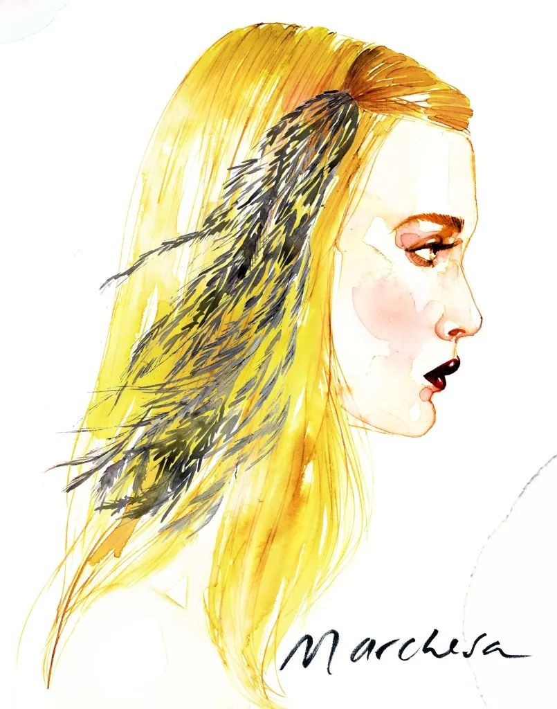 Marchesa for Lucky Magazine