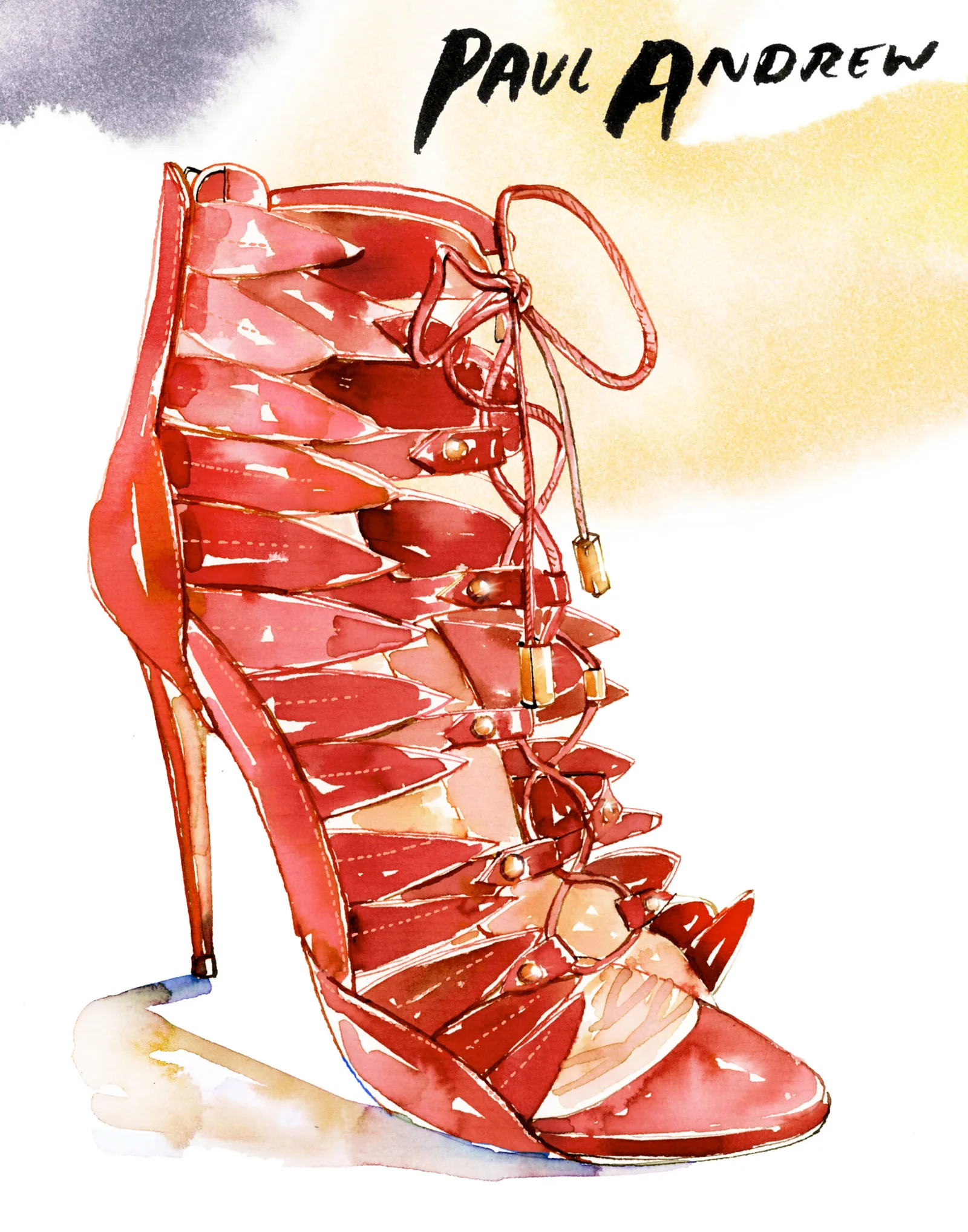 Fashion/Beauty illustration by Samantha Hahn