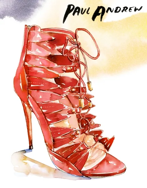 Fashion/Beauty illustration by Samantha Hahn