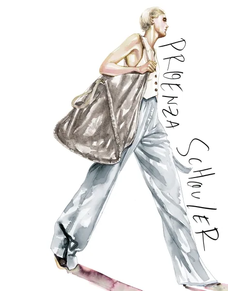 Fashion/Beauty illustration by Samantha Hahn