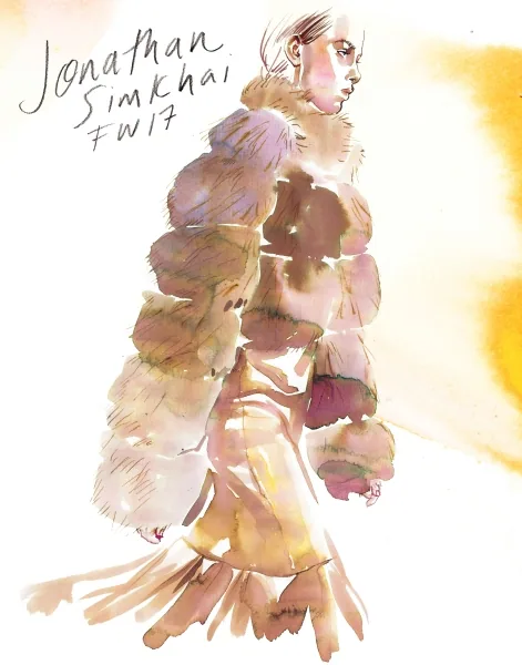 Fashion/Beauty illustration by Samantha Hahn