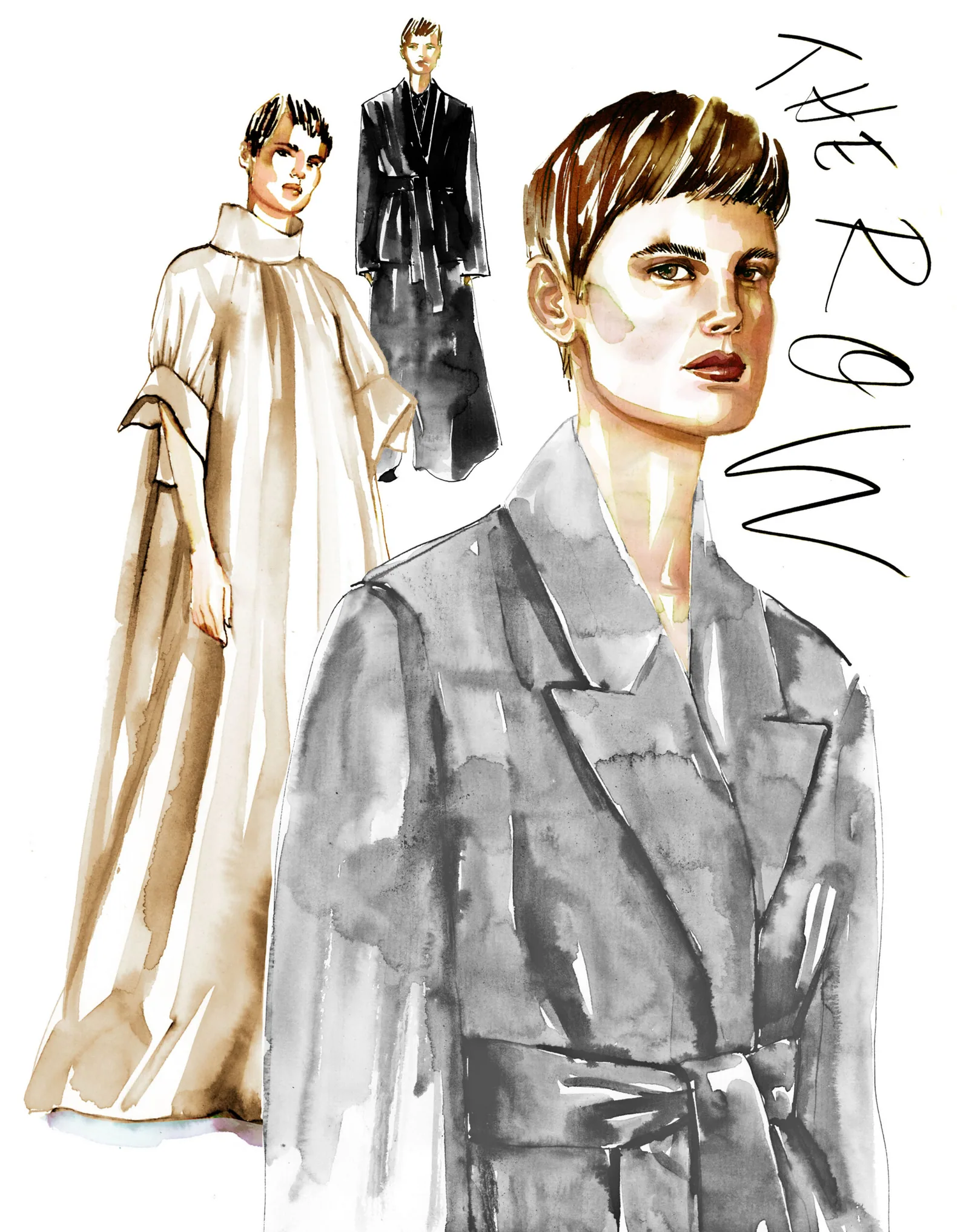 Fashion/Beauty illustration by Samantha Hahn