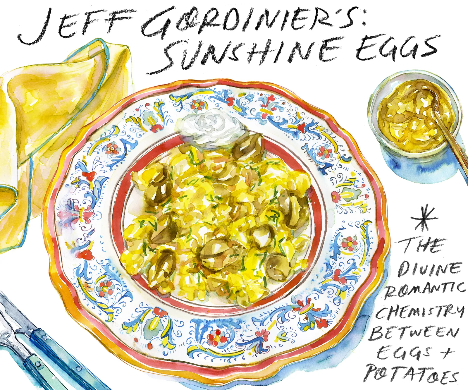 Food + Drink illustration by Samantha Hahn