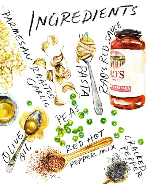 Food + Drink illustration by Samantha Hahn