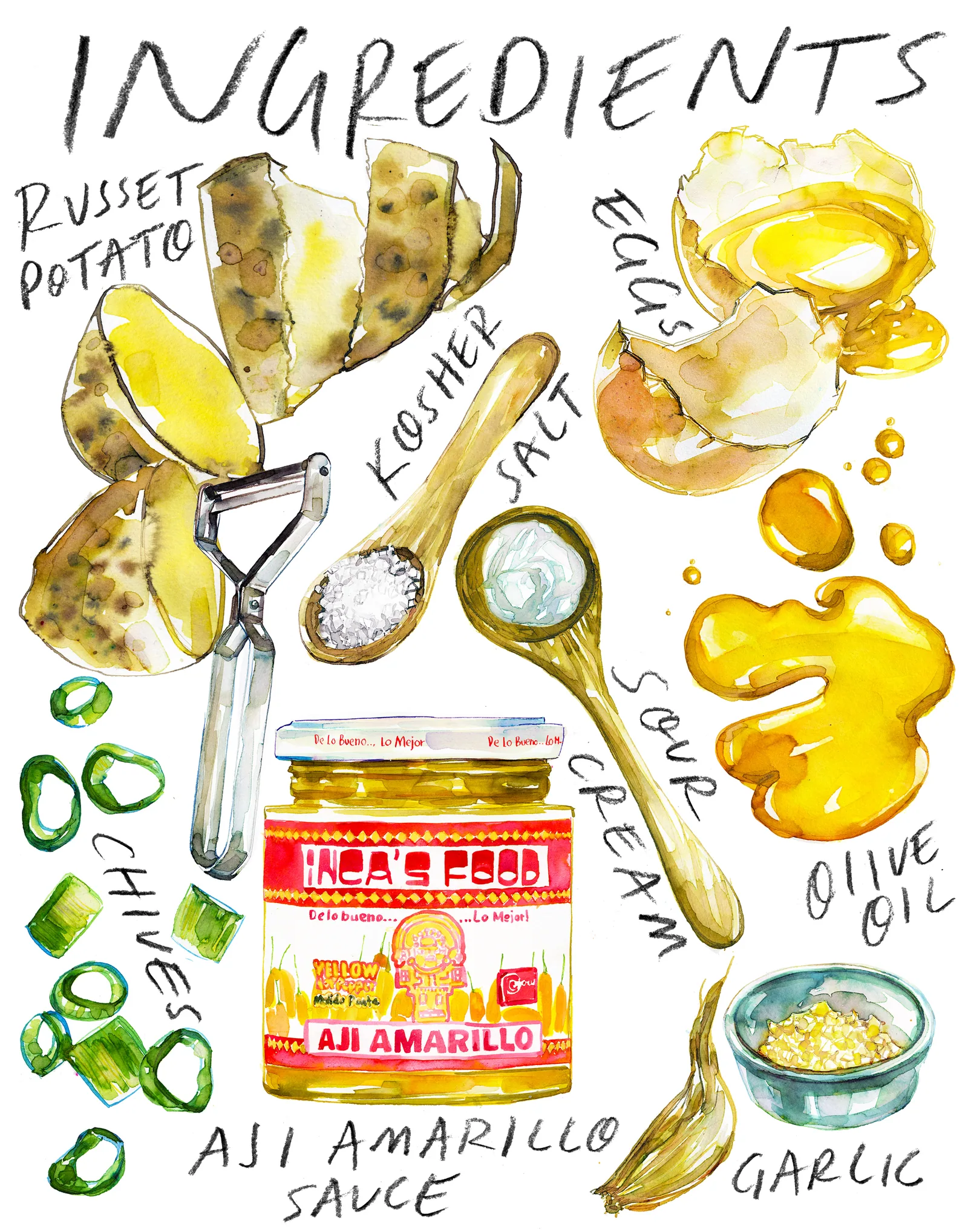 Food + Drink illustration by Samantha Hahn