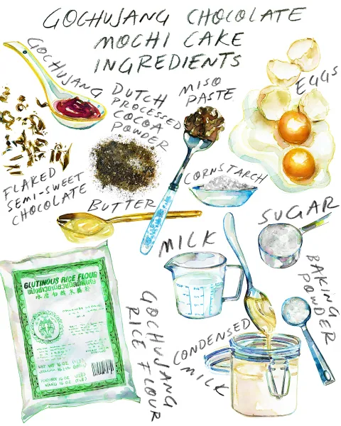Food + Drink illustration by Samantha Hahn
