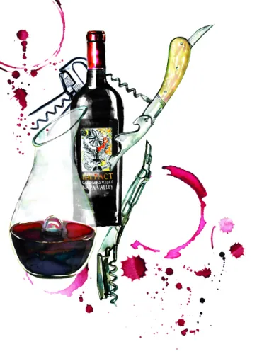 Food + Drink illustration by Samantha Hahn