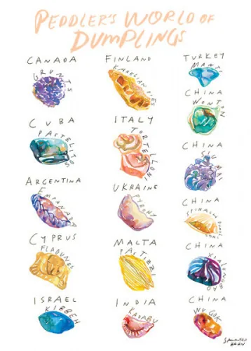 Food + Drink illustration by Samantha Hahn