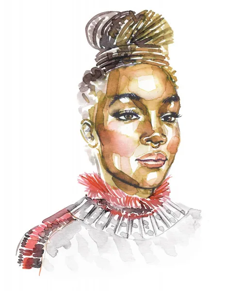 Kimberly Drew for The Cut, selected for American Illustration